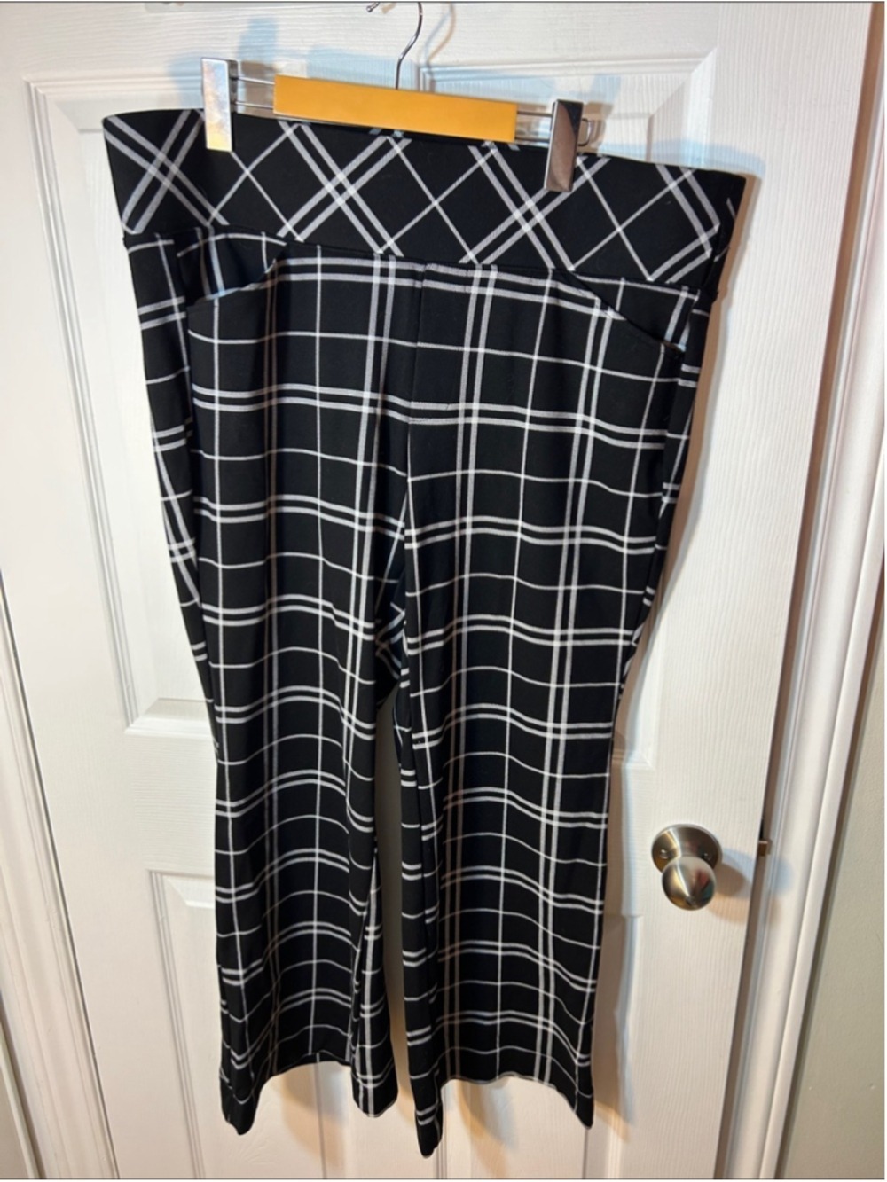 Torrid Studio Flare Pant Career Wear Windowpane Size 2X Regular - Picture 6 of 10